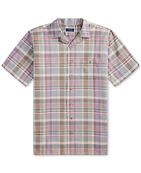 Polo Ralph Lauren Men's Big & Tall Plaid Oxford Camp Shirt