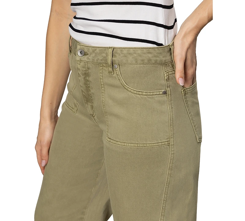 Sanctuary Women's District Twisted-Seam Column Ankle Jeans
