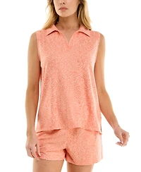 Roudelain Women's Wonderluxe Tank & Short Pajama Set