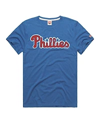 Homage Men's Royal Philadelphia Phillies Hyper Local Tri-Blend T-Shirt