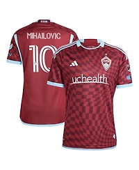 Adidas Men's Djordje Mihailovic Burgundy Colorado Rapids 2024 One Flag Kit Authentic Player Jersey