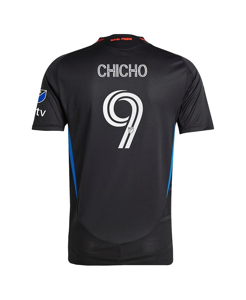 Adidas Men's Cristian Arango Black San Jose Earthquakes 2025 Headliner Authentic Player Jersey