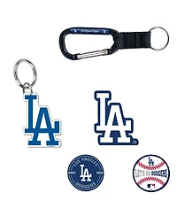 Wincraft Los Angeles Dodgers 5-Pack Key Ring and Fridge Magnet Set