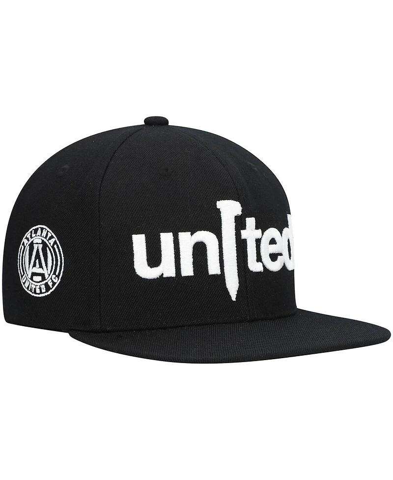 Mitchell & Ness Men's Black Atlanta United Fc Original Fani Snapback Hat