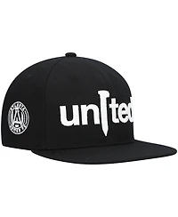 Mitchell & Ness Men's Black Atlanta United Fc Original Fani Snapback Hat