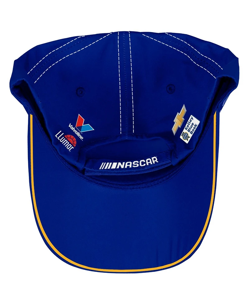 Checkered Flag Sports Men's and Women's Blue Chase Elliott Napa Uniform Adjustable Hat