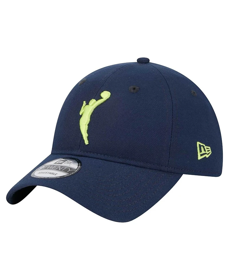 New Era Men's Navy Dallas Wings 9TWENTY Adjustable Hat