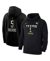 Nike Men's Paige Bueckers Black Dallas Wings 2025 Wnba Draft Rebel Edition Name Number Pullover Hoodie