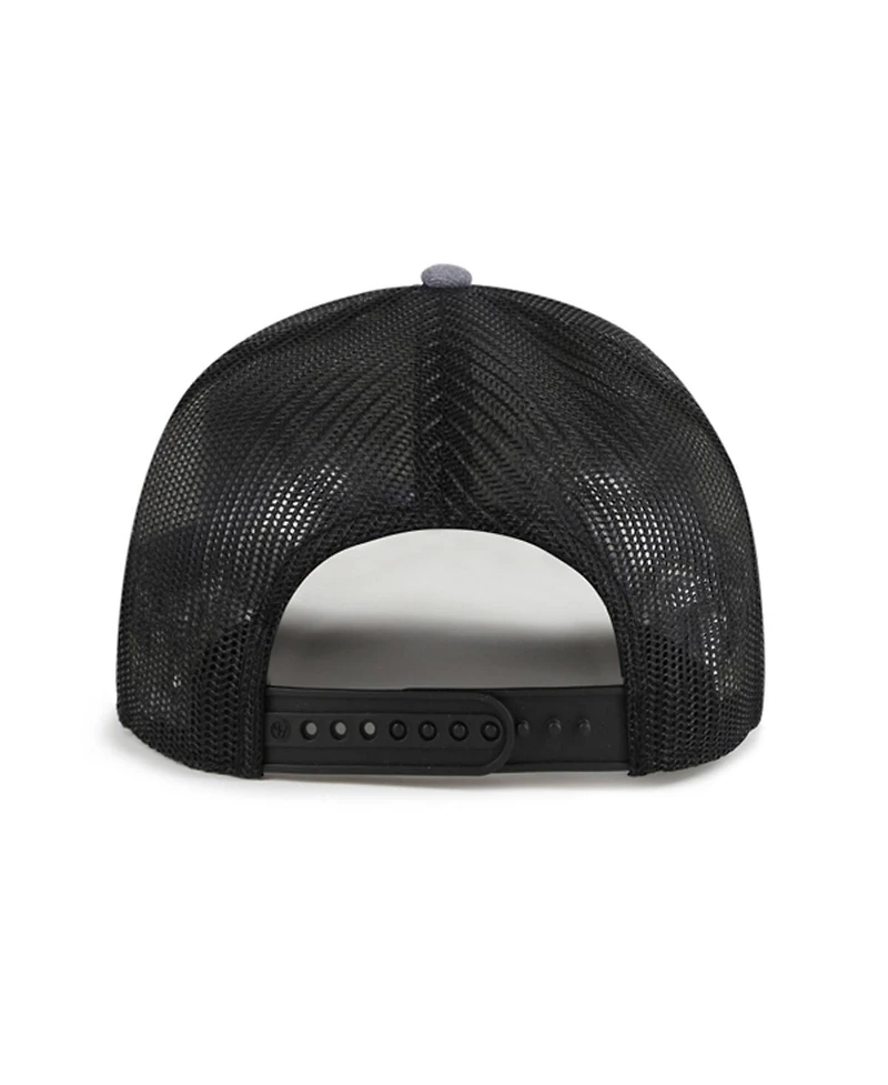 '47 Brand Men's Charcoal New York Yankees Carbon Rope Trucker Adjustable Hat