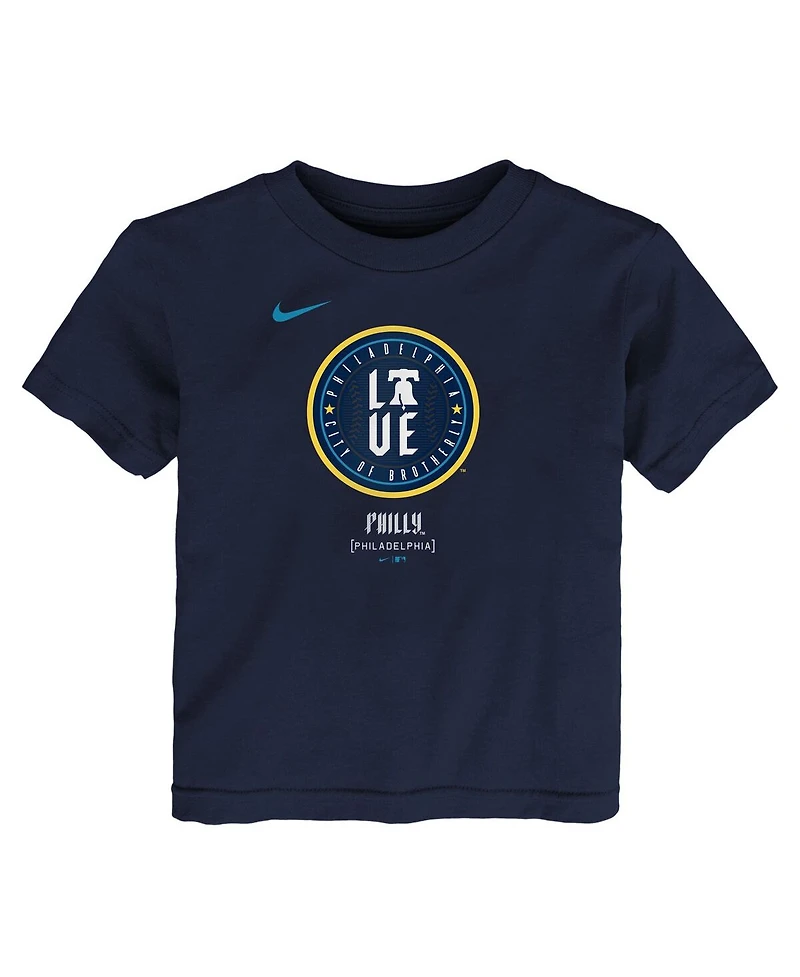 Nike Toddler Navy Philadelphia Phillies City Connect T-Shirt