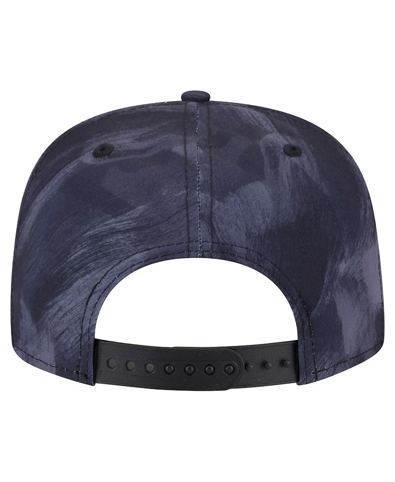 New Era Men's Navy Los Angeles Angels Printed Golfer Snapback Hat
