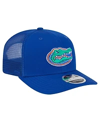 New Era Men's Royal Florida Gators Primary 9SEVENTY Trucker Stretch-Snap Hat