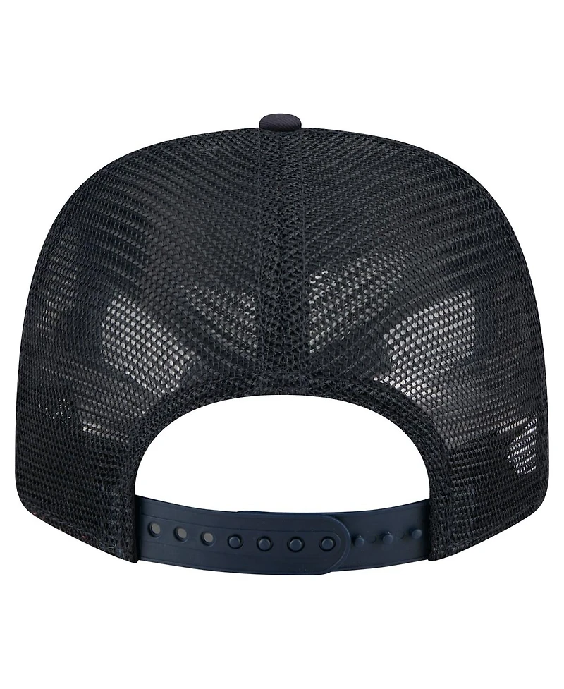 New Era Men's Navy UConn Huskies Primary 9SEVENTY Trucker Stretch-Snap Hat