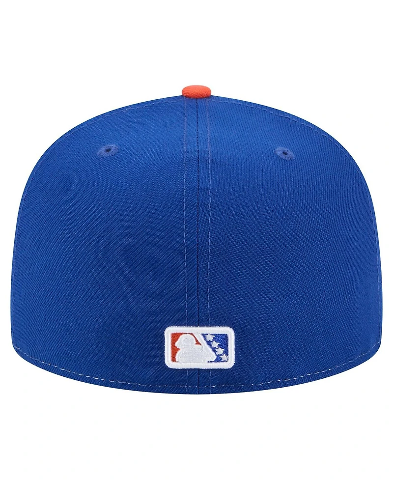 New Era Men's Blue Aberdeen IronBirds Authentic Collection 59FIFTY Fitted Hat