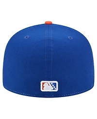 New Era Men's Blue Aberdeen IronBirds Authentic Collection 59FIFTY Fitted Hat
