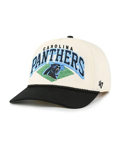 '47 Brand Men's Cream Carolina Panthers Pomona Rope Hitch Adjustable Hat