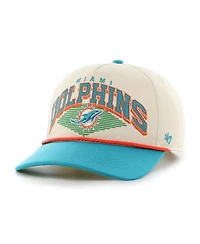 '47 Brand Men's Cream Miami Dolphins Pomona Rope Adjustable Hitch Hat