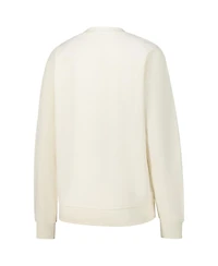 Mitchell & Ness Women's Cream Chicago Bulls Brush Bucket Pullover Sweatshirt