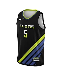 Nike Big Boys and Girls Paige Bueckers Black Dallas Wings 2025 Wnba Draft Rebel Edition Victory Player Jersey