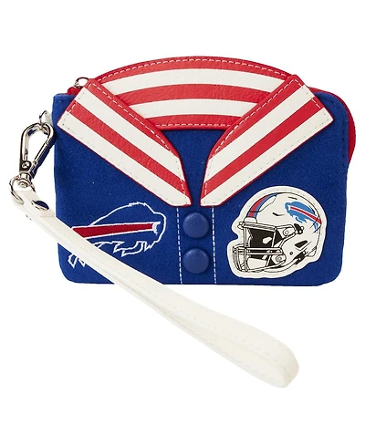 Loungefly Buffalo Bills Varsity Wristlet Wallet