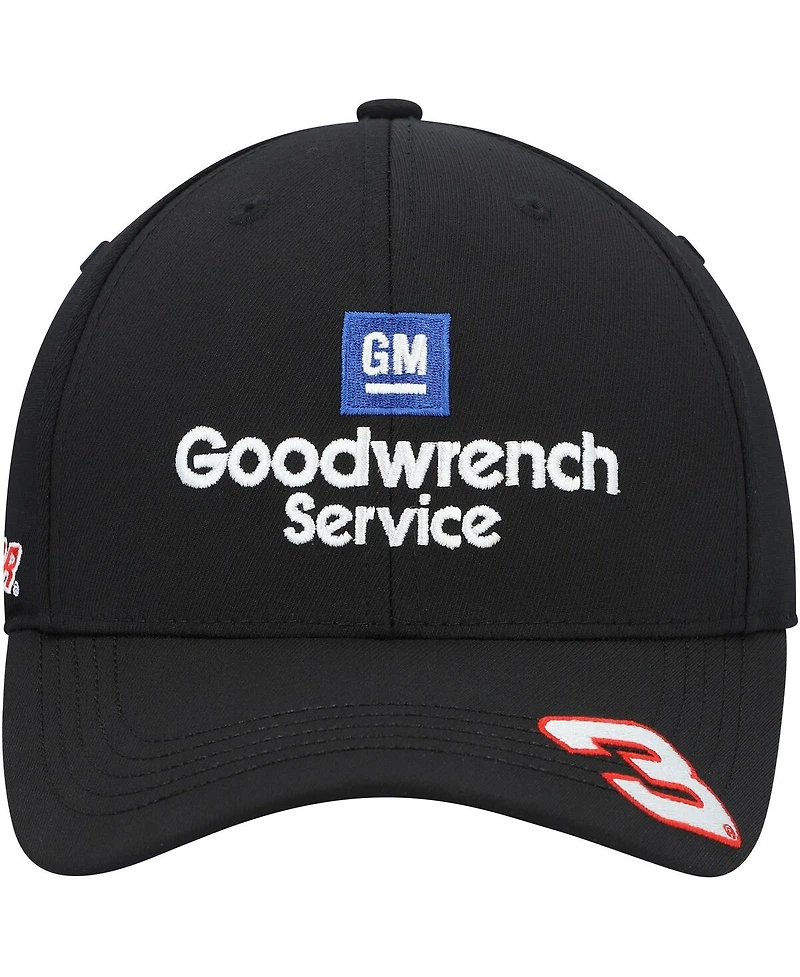 Checkered Flag Sports Men's Black Dale Earnhardt Goodwrench Legend Adjustable Hat