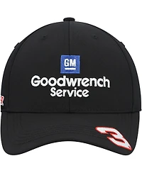 Checkered Flag Sports Men's Black Dale Earnhardt Goodwrench Legend Adjustable Hat