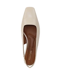 Franco Sarto Women's Lyanna Square Toe Slingback Pumps