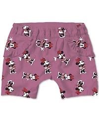 Disney Baby Girls 2-Pc. Minnie One-of-a-Kind Sweatshirt & Shorts Set