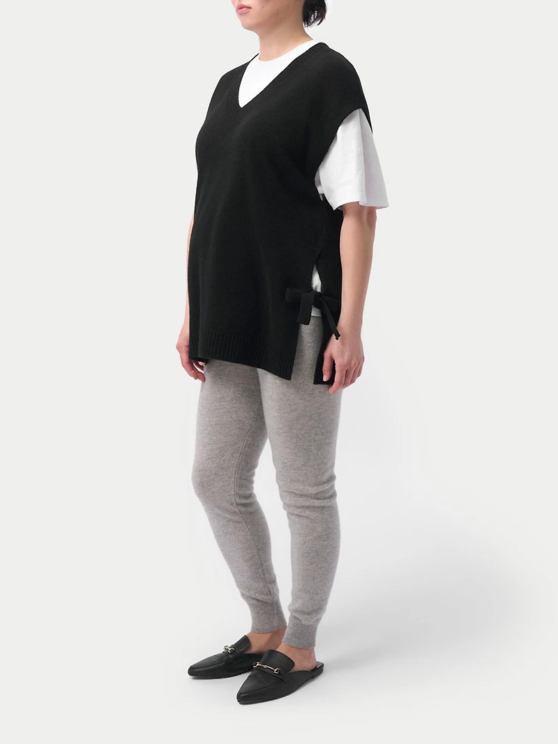 Gobi Cashmere Maternity Over Bump Knit Pants