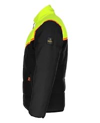 RefrigiWear Men's FrostFlex Insulated Quilted Jacket - -20°F Cold Protection, Flexible and Water-Repellent Workwear
