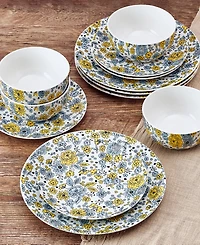 Pfaltzgraff Vibrant Garden 12-Pc. Dinnerware Set, Service for 4