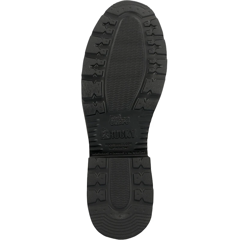 Rocky Men's Monocrepe Unlined Pull-On Western Boot