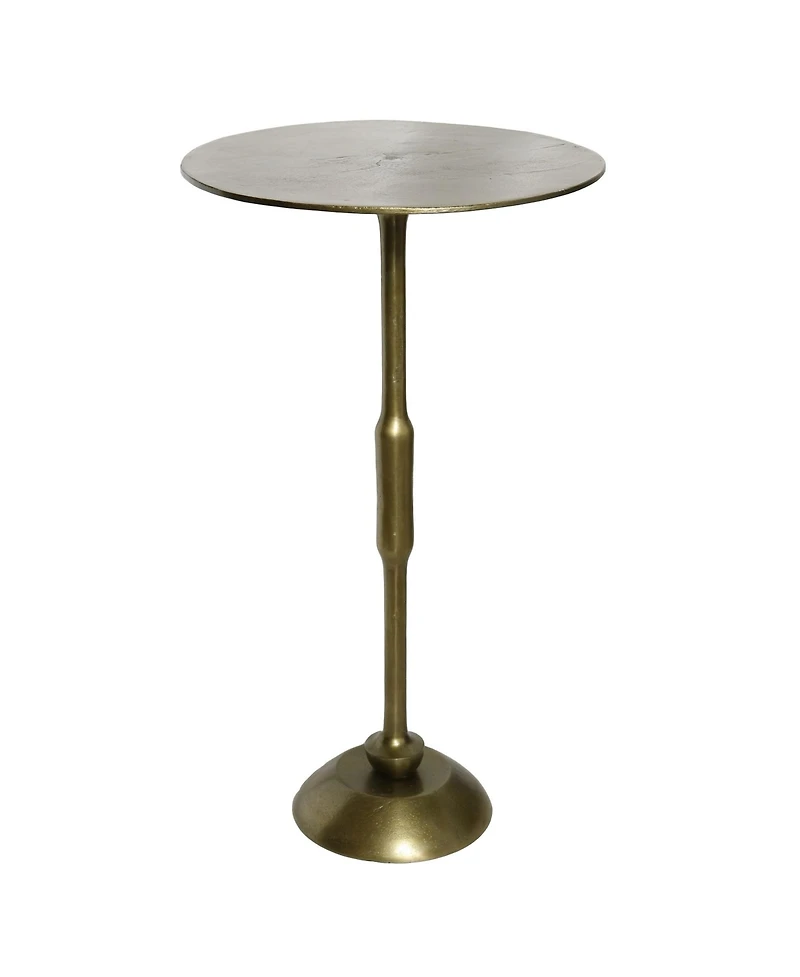 Iron Round End Table for Living Room or Bedroom Decor