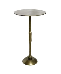 Iron Round End Table for Living Room or Bedroom Decor