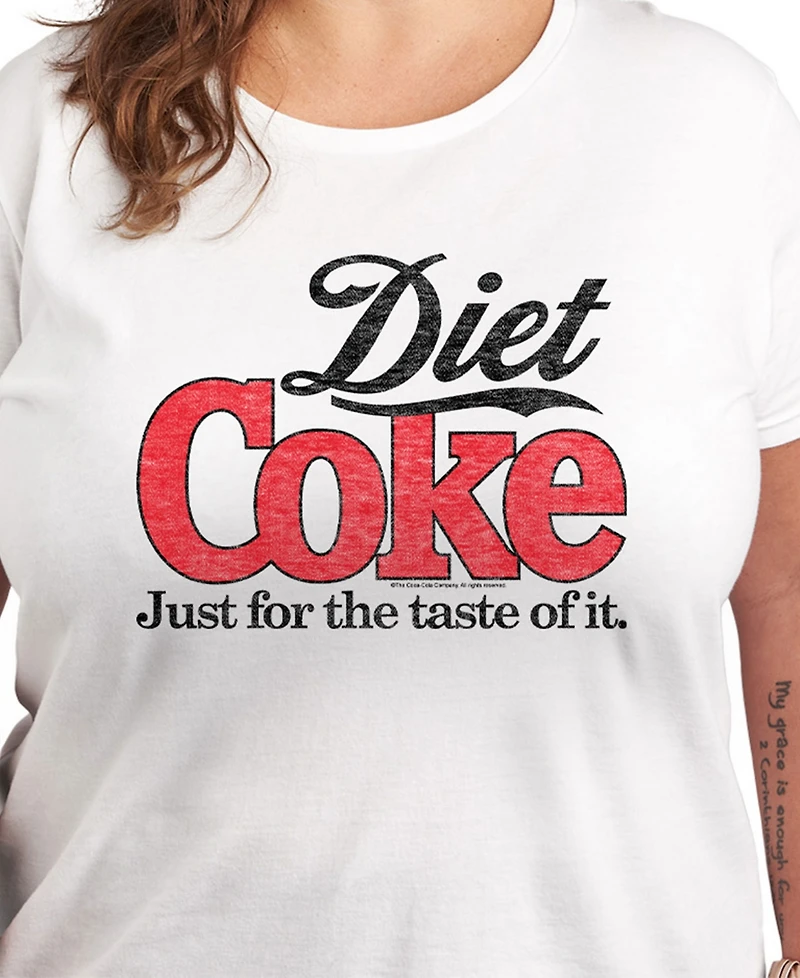 Hybrid Apparel Plus Diet Coke Graphic T-Shirt