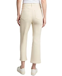 Jones New York Petite High-Rise Cropped Kick-Flare Jeans
