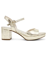Anne Klein Women's Piper Platform Block Heel Dress Sandals