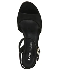 Anne Klein Women's Piper Platform Block Heel Dress Sandals