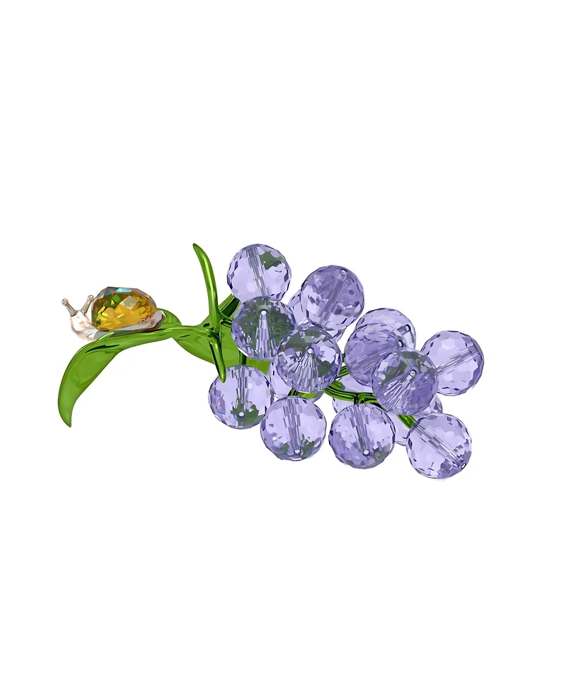 Swarovski Idyllia Snail and Blueberries Figurine