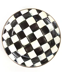 Mackenzie-Childs Courtly Check Enameled 9.5" Pie Plate