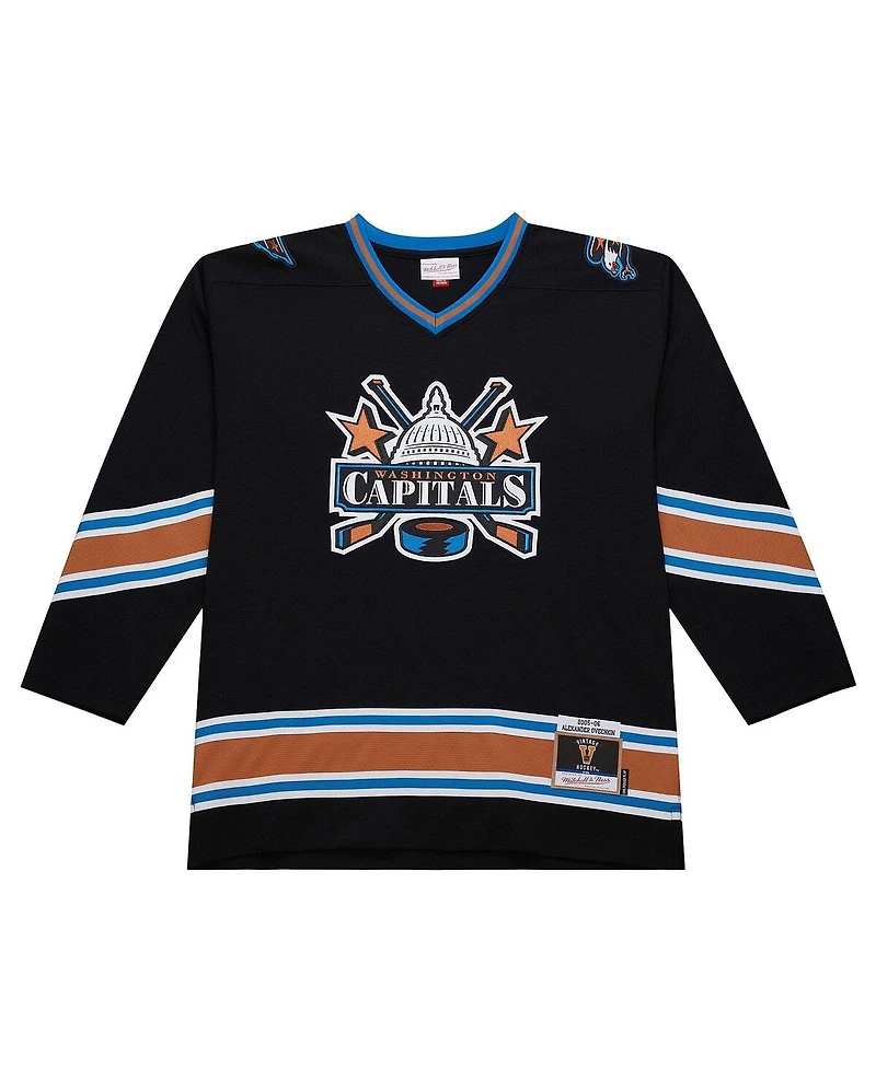 Mitchell & Ness Men's Alexander Ovechkin Black Washington Capitals 2005-06 Power Play Jersey