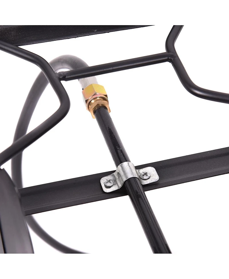 150000 Btu Double Burner Outdoor Stove Bbq Grill