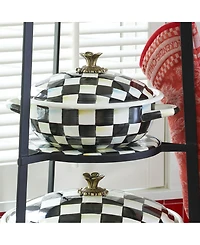 MacKenzie-Childs Courtly Check Medium Casserole Dish