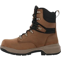 Rocky Men's Worksmart 8” Comp Toe Internal Met Guard Work Boot