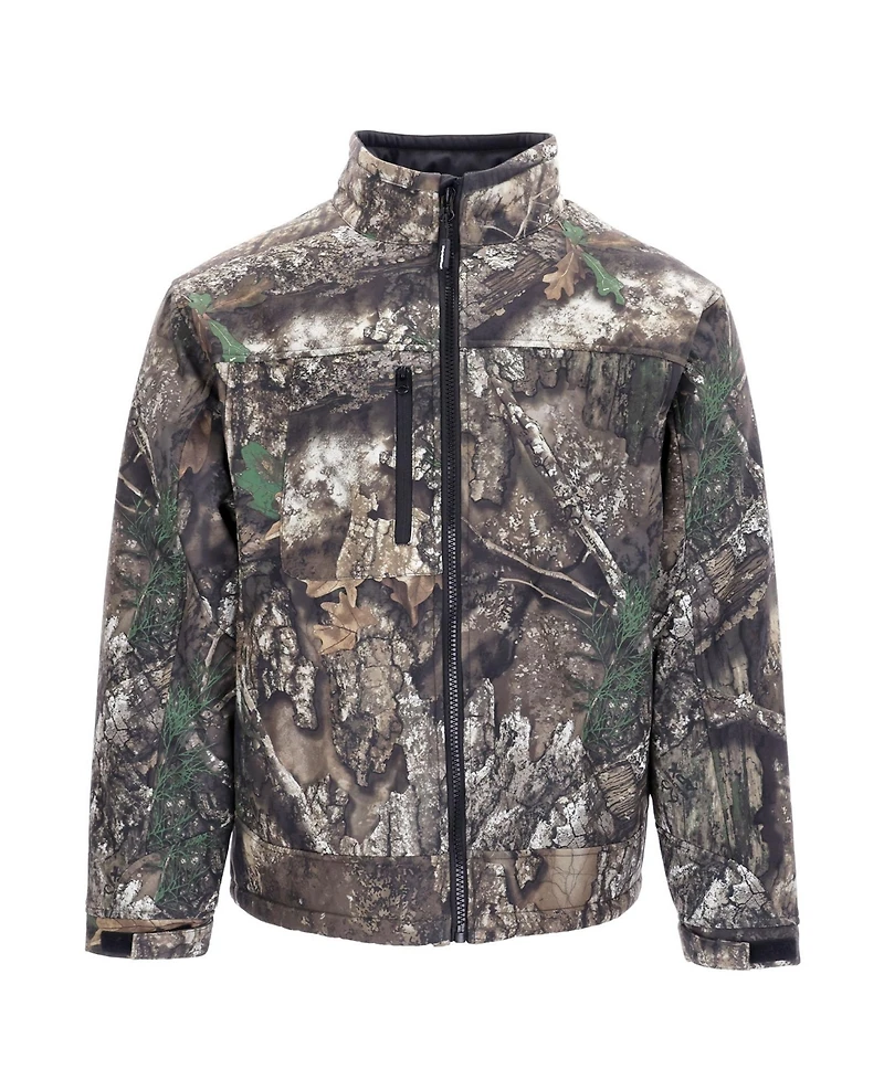 RefrigiWear Men's Realtree Apx Camo Insulated Softshell Jacket