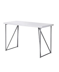 Ergonomic Computer Desk with Keyboard Tray and Monitor Stand