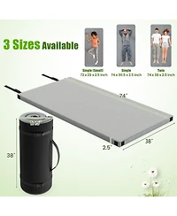 Indoor outdoor Sleeping mat with High density foam Cushion and Carrying Bag