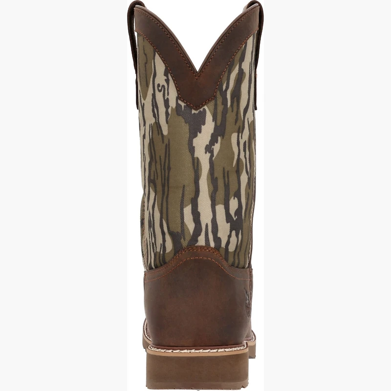 Georgia Boot Men's Core 37 Western 11" Mossy Oak Pull On
