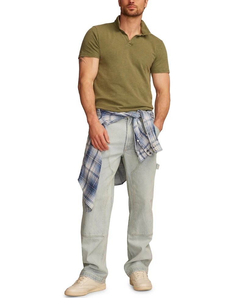 Lucky Brand Men's Jacquard Slub T-Shirt