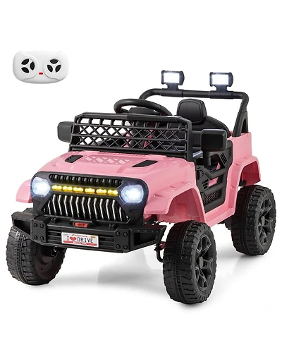 12V Kids Ride on Truck Car with Parental Remote and Music Player